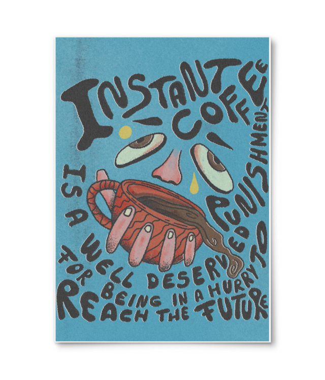 Instant coffee Photo Matt Fibre 200 | A4 Portrait