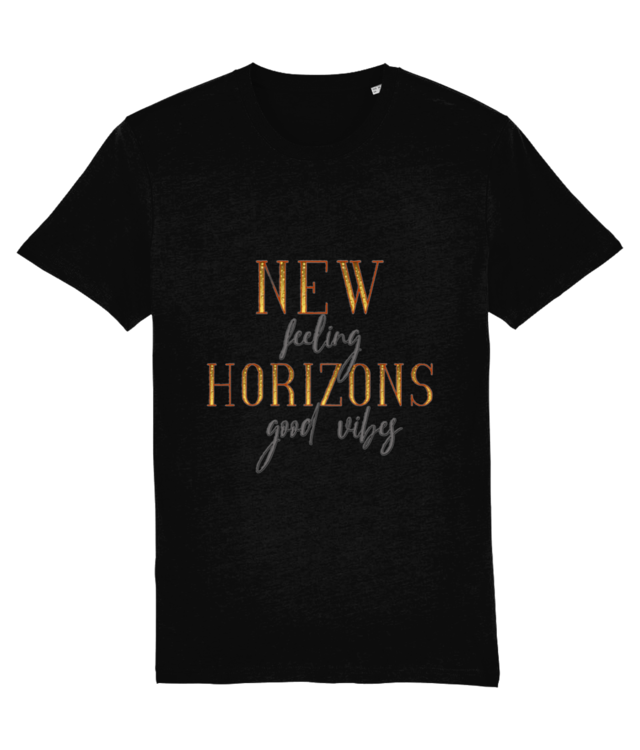 Tricou Unisex din bumbac organic / NEW HORIZONS /  Creator 2.0