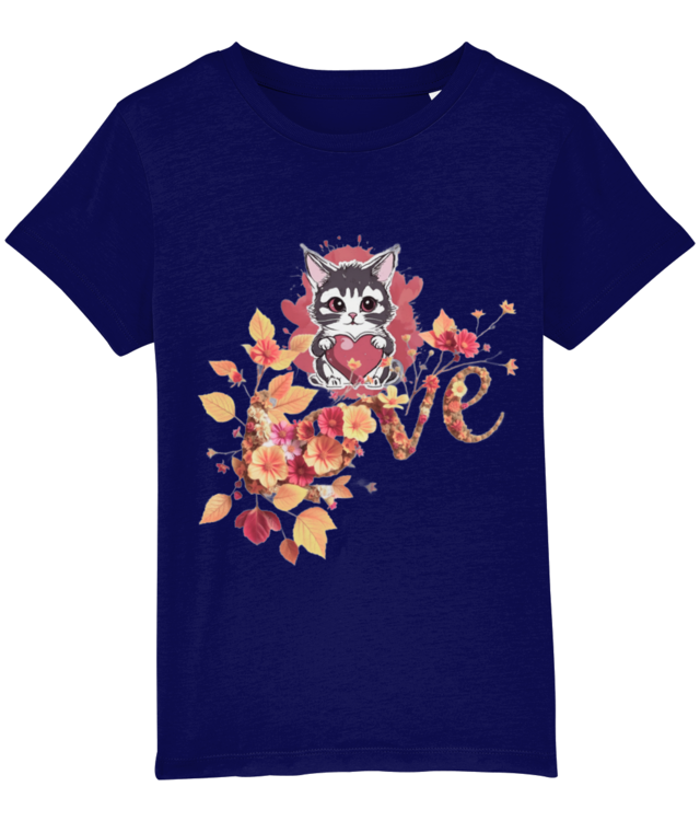 Tricou pentru copii /I love Cats / Mini Creator 2.0