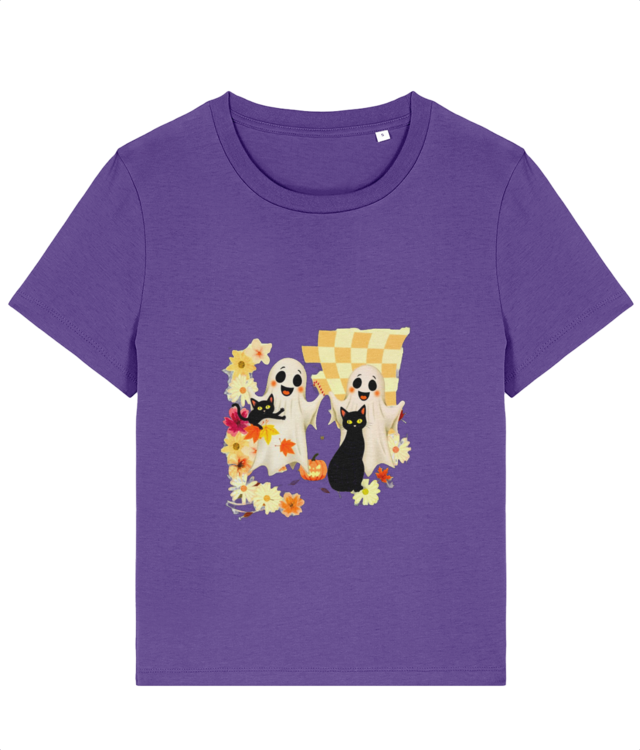 Tricou Femei Fete, Happy Cats / Stella Muser STTW172