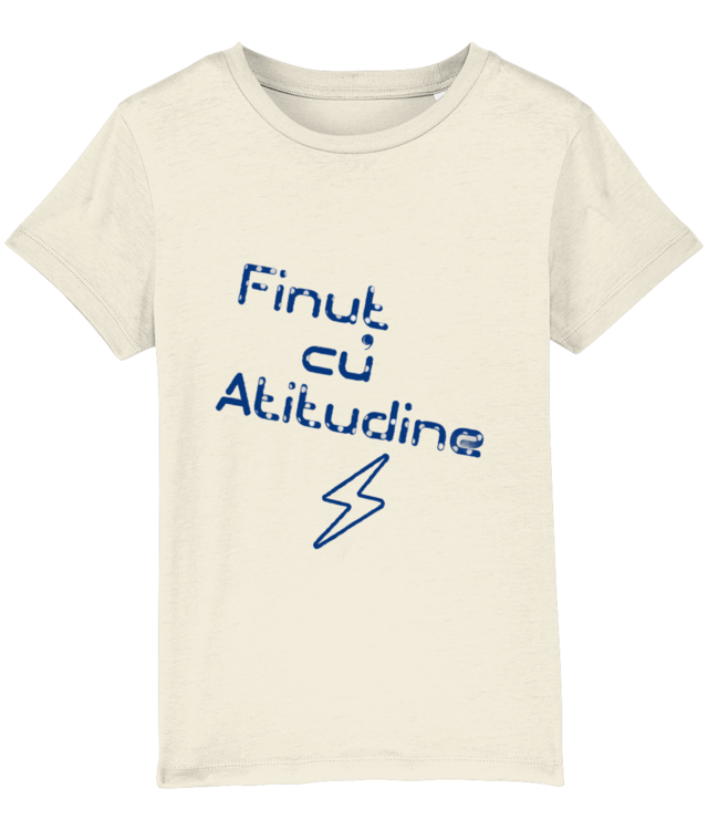 Tricou pentru copii din bumbac organic /Finutul  Mini Creator 2.0