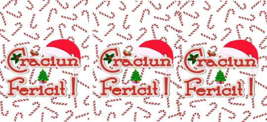 Craciun Fericit ! Craciun Fericit ! Craciun Fericit !