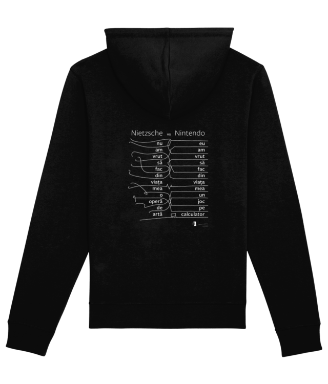 Artwork for Claudiu Komartin / Nietzsche vs Nintendo // Hoodie
