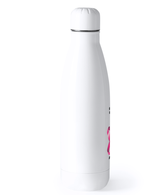 Termos din oțel inoxidabil - cu logo I Love Mediaș negru