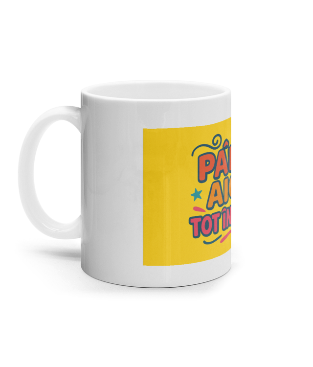 Cana Ceramica Alba personalizata