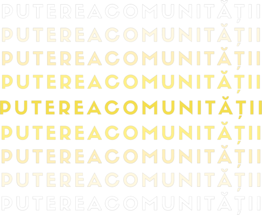 #PutereaComunității