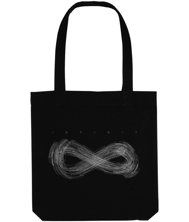 The Mono Jacks - Infinit- Tote Bag, Negru