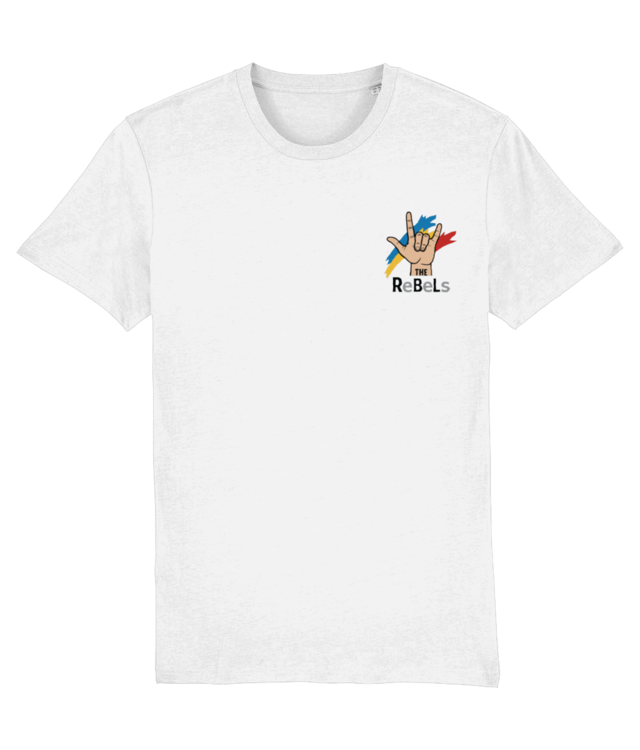 Tricou The ReBeLs - alb