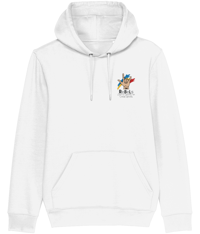 Tricou alb - motto Hanorac Unisex Premium | Cruiser 2.0