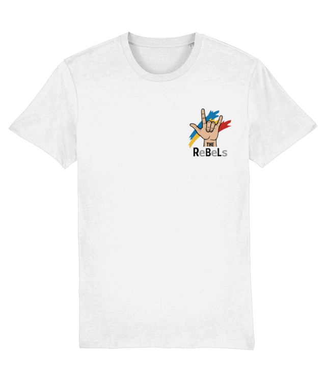 Tricou The ReBeLs - alb