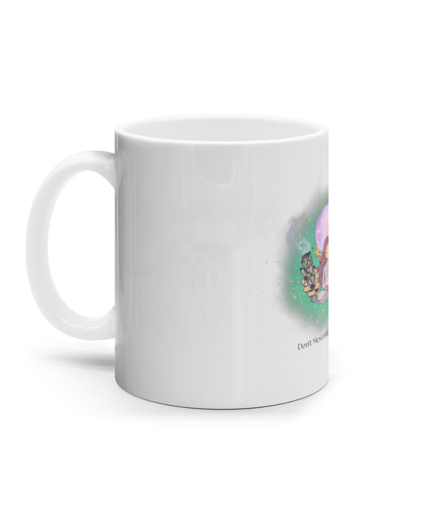 Don't Mess With A Zen Queen | Design Digital Cana Ceramica Alba