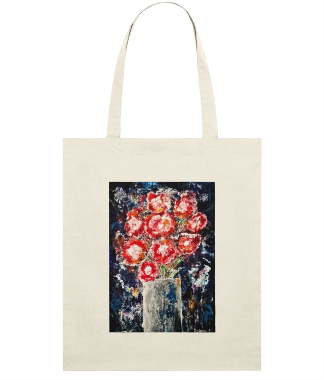 Noctilucence | Original Painting Light Tote Bag