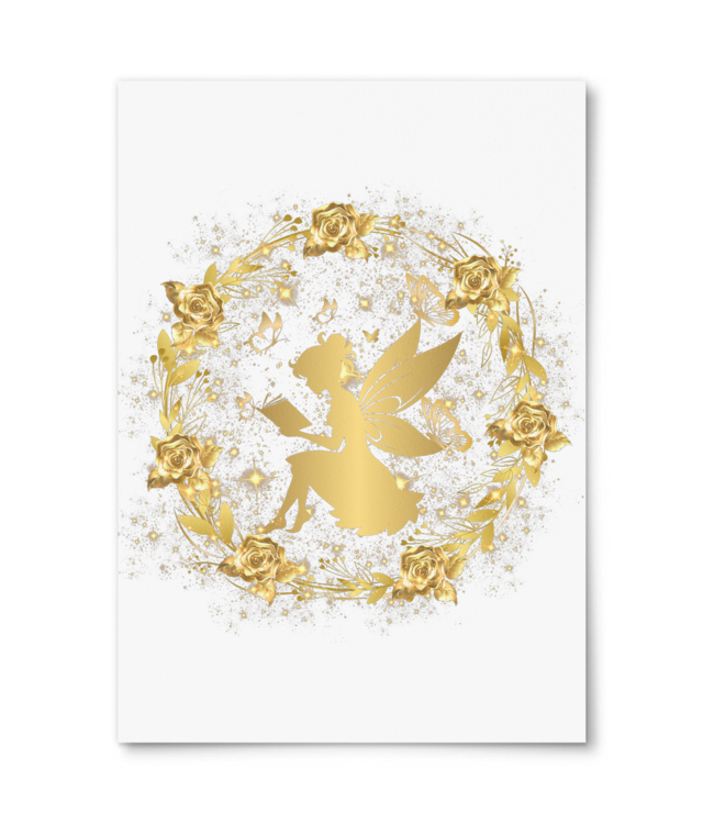 The Bookish Fairy | Design Digital Photo Matt Fibre 200 | A4 Portrait