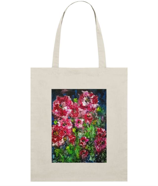 Crimson Unbound_Original Art Light Tote Bag