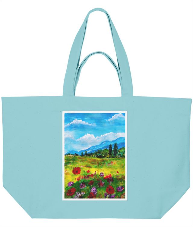 Azure Horizons | Original Art Shopping bag 2.0 STAU117