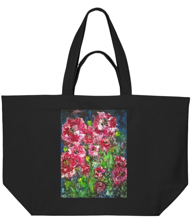 Crimson Unbound_Original Art Shopping bag 2.0 STAU117