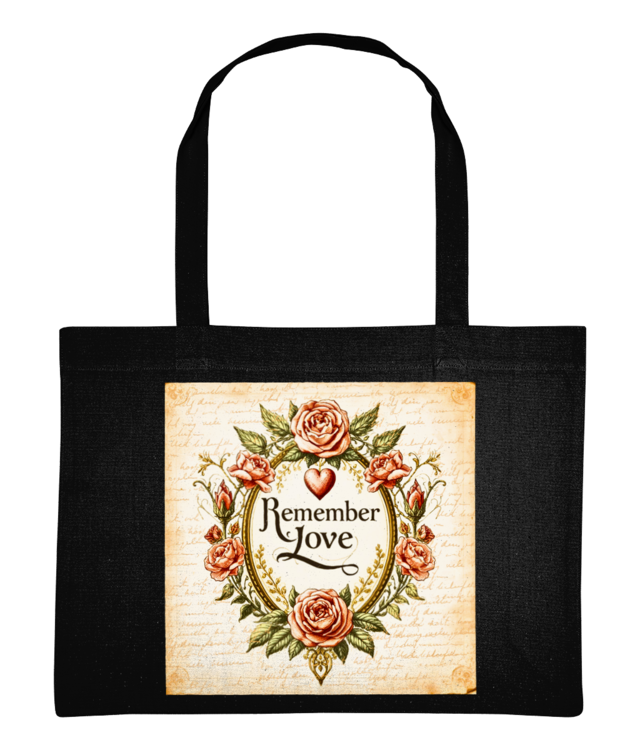 Remember Love | Design Digital Shopping Bag