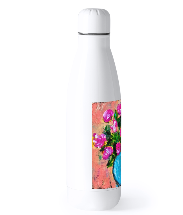 Blue Vase_Original Art Bidon Termic din Oțel Inoxidabil