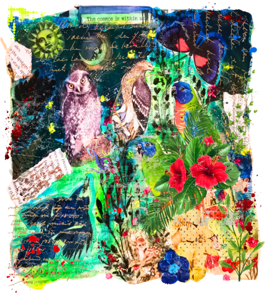 A Midsummer Night's Dream | Mixed Media Art