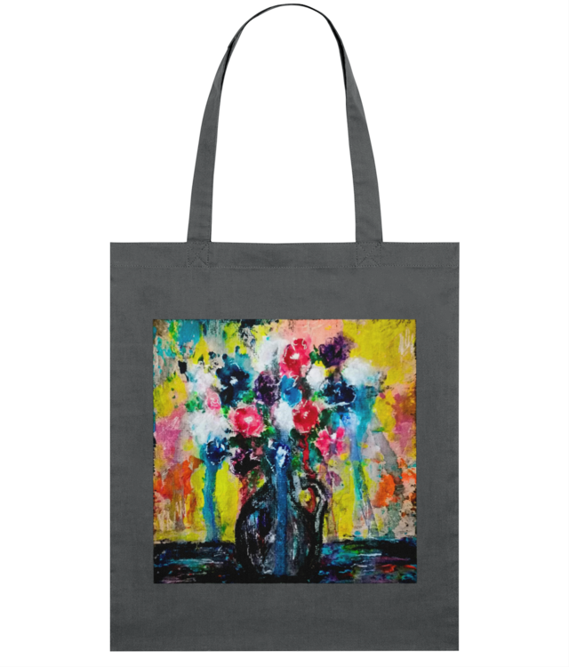 Les Fleurs Sauvages | Original Painting Light Tote Bag