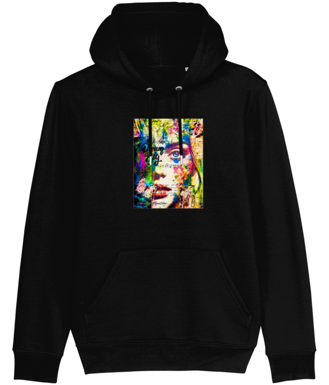 Fall Madly in Love With Your Dreams | Mixed Media Art Hanorac Unisex Premium | Cruiser 2.0