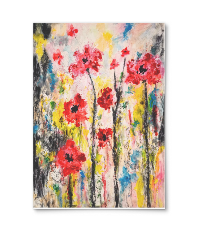 The Garden Refused to Behave | Original Art Photo Matt Fibre 200 | A4 Portrait