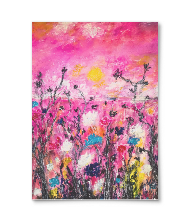 Wild Into Light | Original Painting Photo Matt Fibre 200 | A4 Portrait