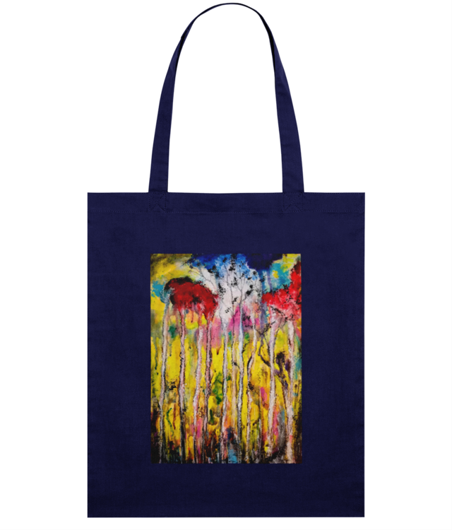 Where Earth Holds the Light | Original Art Light Tote Bag