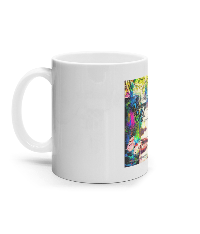 Fall Madly in Love With Your Dreams | Mixed Media Art Cana Ceramica Alba