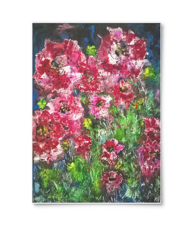 Crimson Unbound_Original Art Photo Matt Fibre 200 | A4 Portrait