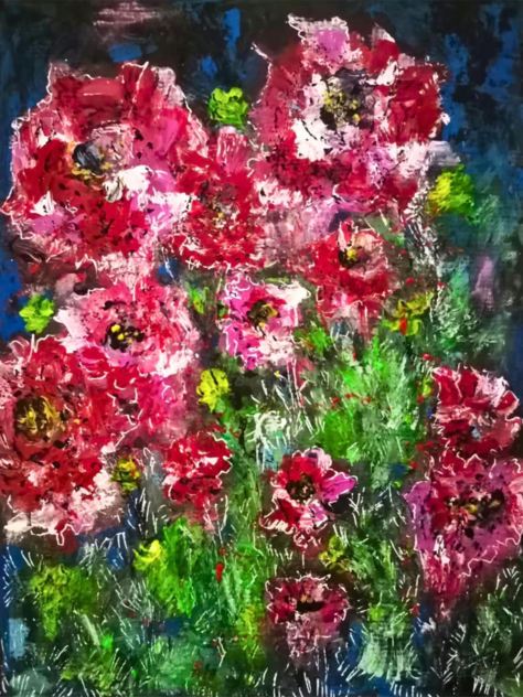 Crimson Unbound_Original Art