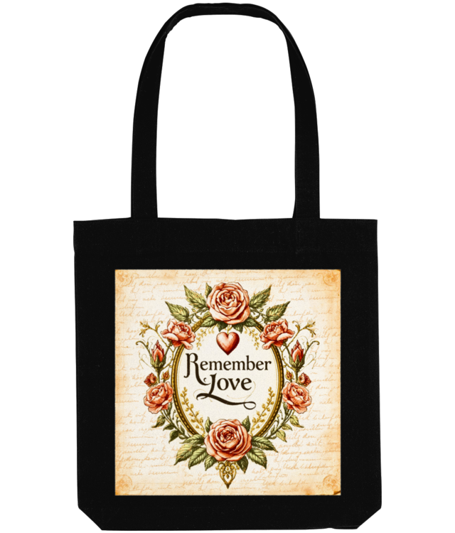 Remember Love | Design Digital Tote Bag