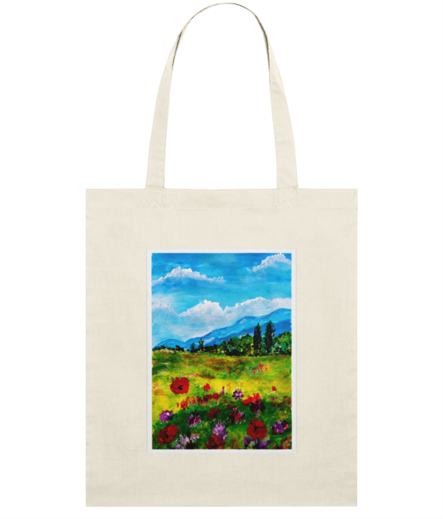 Azure Horizons | Original Art Light Tote Bag