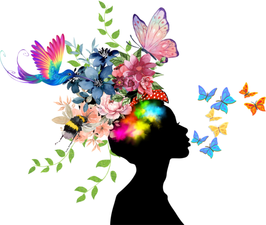 Head full of flowers | Design Digital