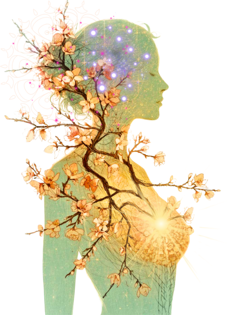 Spring Awakening Goddess | Digital Design