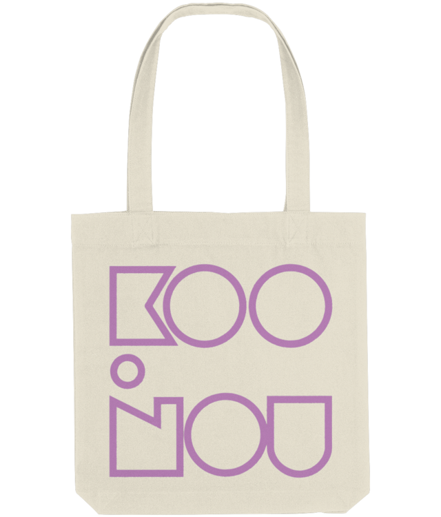 LOGO purple Tote Tote Bag