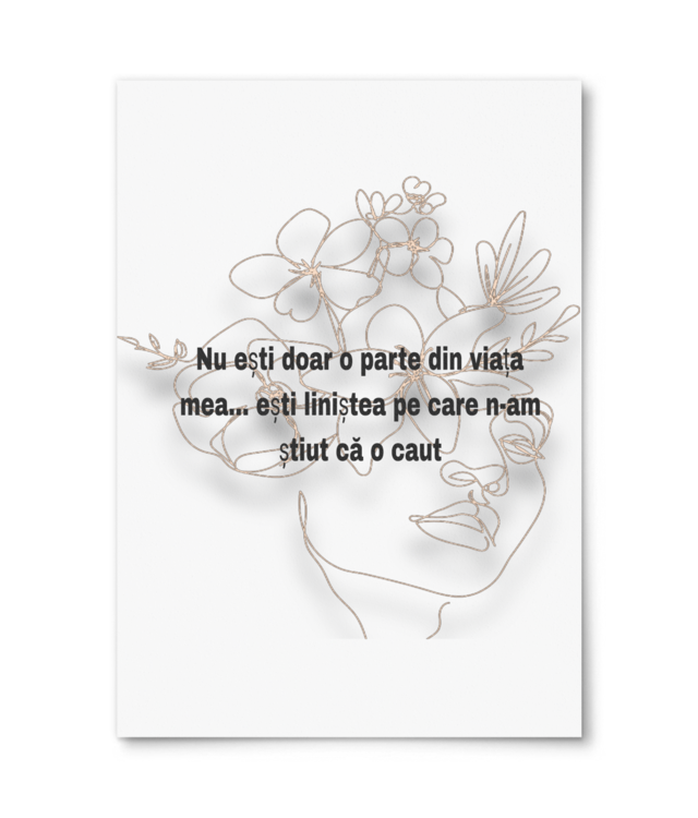 Tablou 8 Martie  Photo Matt Fibre 200 | A4 Portrait