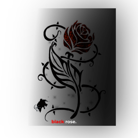 Tablou BlackRose