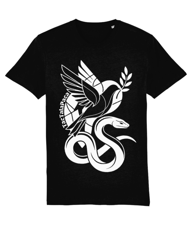 Tricou Dove & Serpent [Față și Spate] - ȚacTalaPaca