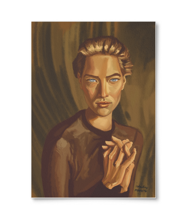 Tatjana Patitz Photo Matt Fibre 200 | A4 Portrait