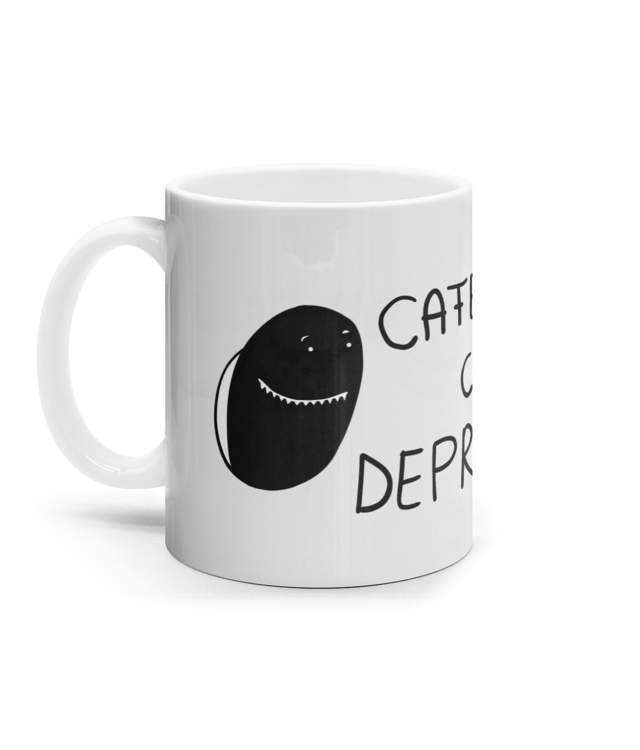 Cană ”Cafeluța cu Depresie”