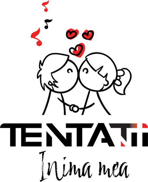 TENTATII - Inima mea (negru)