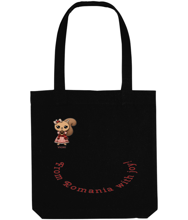 Vichi! transparent From Romania with joy! Tote Bag