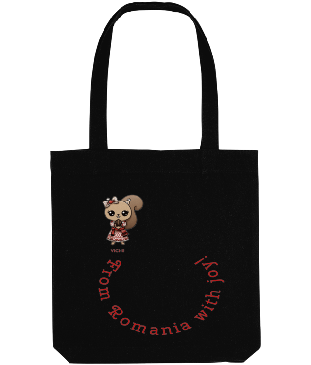 Vichi! transparent From Romania with joy! Tote Bag