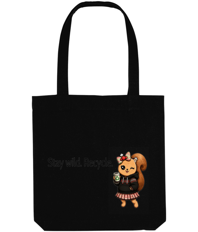 teen Recycle Stay wild. Recycle. Tote Bag