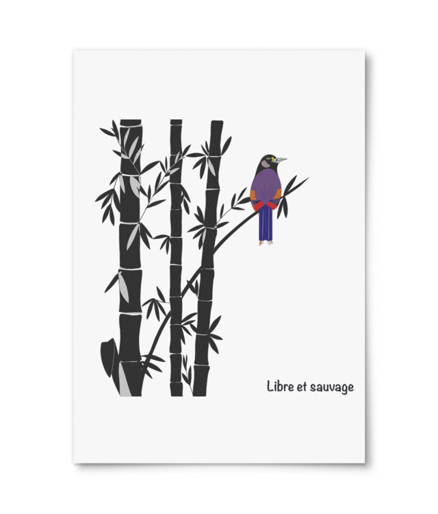     Libre et sauvage William Turner | A4 Portrait