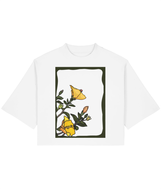Dăruiește o floare Women’s Cropped T-Shirt | Stella Raya Stanley/Stella