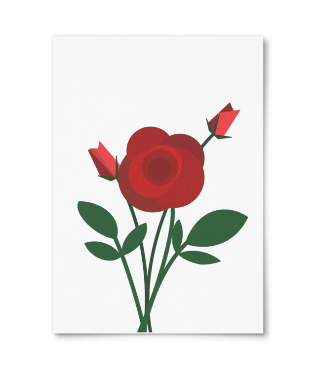 Roses William Turner | A4 Portrait