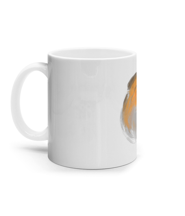 Winter bird Cana Ceramica Alba