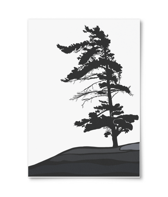 The Windswept Pine William Turner | A4 Portrait